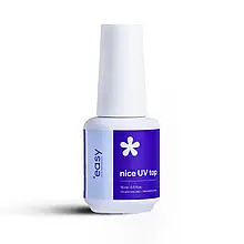 Топ для гель-лаку без липкого шару "Nice UV top", ТМ "Easy" 15 мл