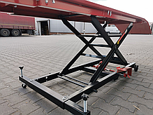 Мотоциклетна платформа 450 кг MAR-POL M80105L підйомник із фіксатором колеса, фото 4