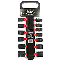Ударні торцеві головки 1/2" 8-27 мм BJC MAR-POL M58290 Набір ударних головок 1/2", фото 3