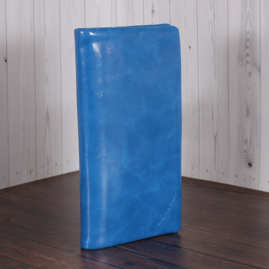 Гаманець Y-7001A-blue-lak Блакитний