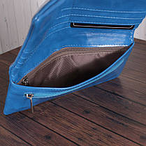 Гаманець Y-7001A-blue-lak Блакитний, фото 5