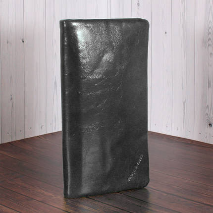 Гаманець Y-7001A-black-lak Чорний, фото 1