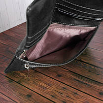 Гаманець Y-7001A-black-lak Чорний, фото 5