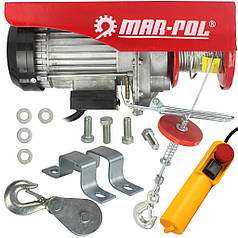 Електрична кабельна башта MAR-POL M80790 лебідка для будівельних матеріалів