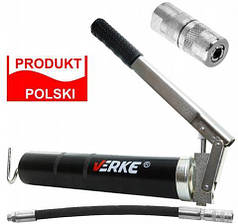 Ручний шприц для змазки Verke V86109 професійний шприц для змазки