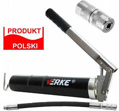 Ручний шприц для змазки Verke V86110 професійний шприц для змазки