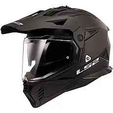 МОТОШОЛОМ КРОСОВИЙ LS2 MX702 PIONEER II MATT BLACK