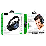 Навушники бездротові Bluetooth HOCO W54, чорні, фото 4