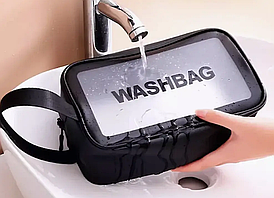 Водонепроникна косметичка Washbag 19,5 см х 13 см х 8 см