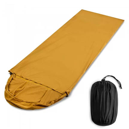 Тепла флісова підкладка 237×150 см — утеплювач у спальний мішок, вкладиш, ковдра-плед, фото 1