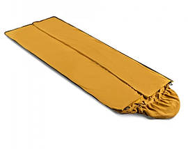 Тепла флісова підкладка 237×150 см — утеплювач у спальний мішок, вкладиш, ковдра-плед, фото 4