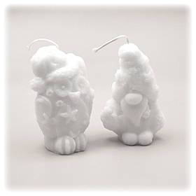 Набір для розпису свічок Сова та Гном