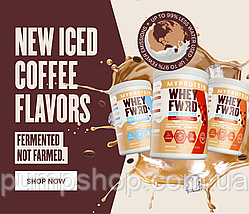 Сироватковий протеїн на мікрофлоре MyProtein Whey Forward Iced Coffee 20 порц (різні смаки), фото 4