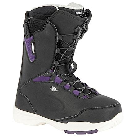 Черевики для сноуборда Nitro Scala TLS black/purple 2025