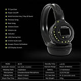 Бездротові Bluetooth-навушники Zealot B570, чорні/коричневі, фото 10