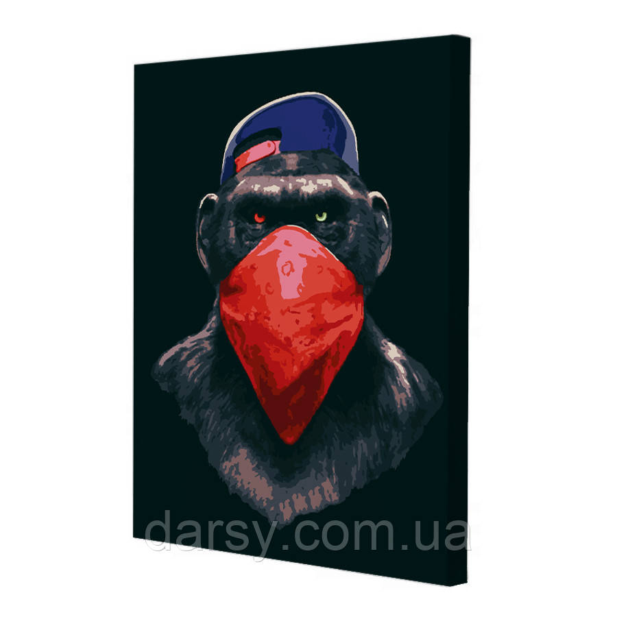 Картина за номерами Riviera Blanca Gangster Monkey №1 40x50 см (RB-0960), фото 1