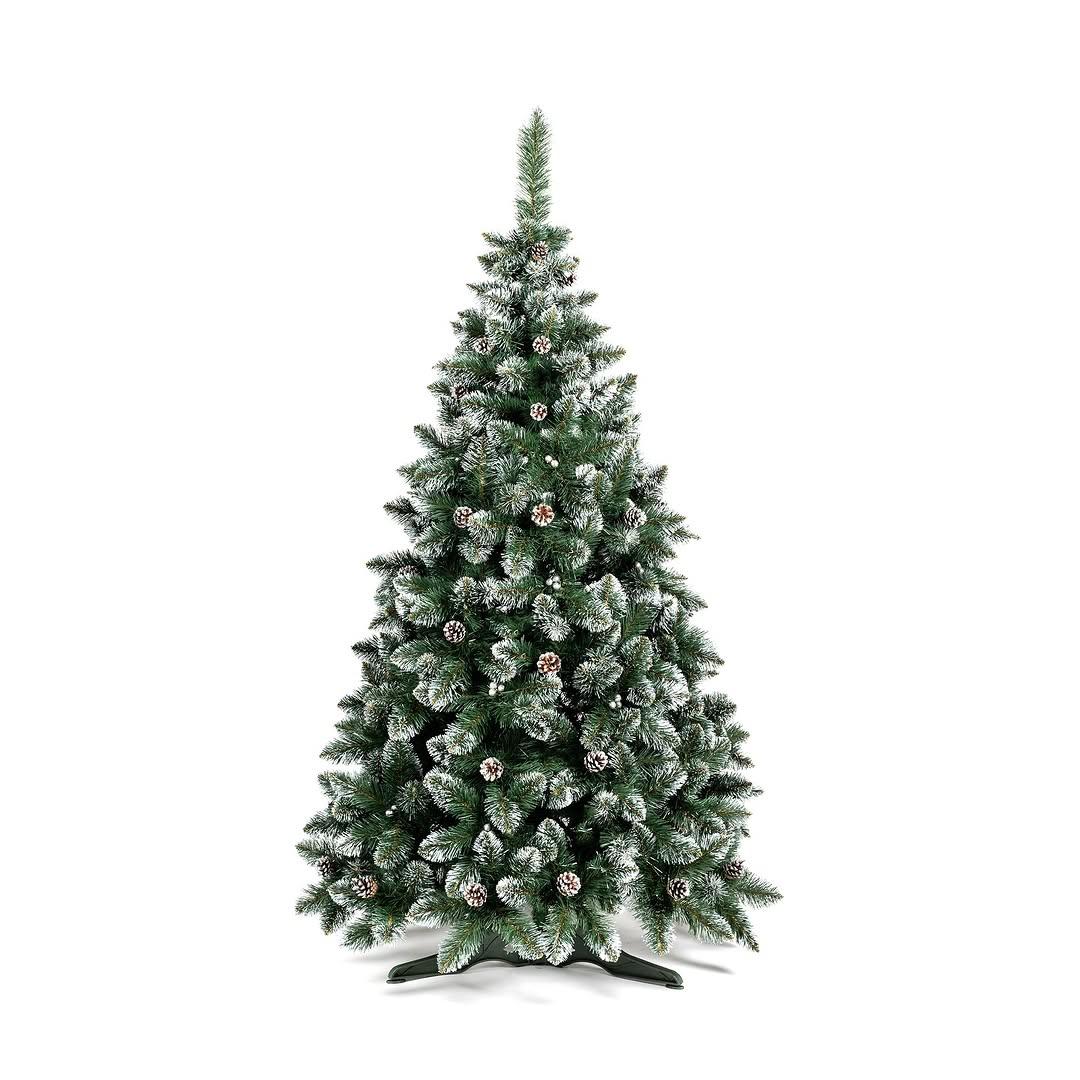 Ялинка штучна 2.0 метра зелена Калина з шишкою штучна ялина ПВХ