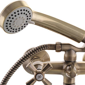 Змішувач для ванни Mixxus Premium Retro Bronze 142, фото 4