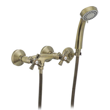 Змішувач для душу Mixxus Retro Bronze 003 Бронза, фото 1