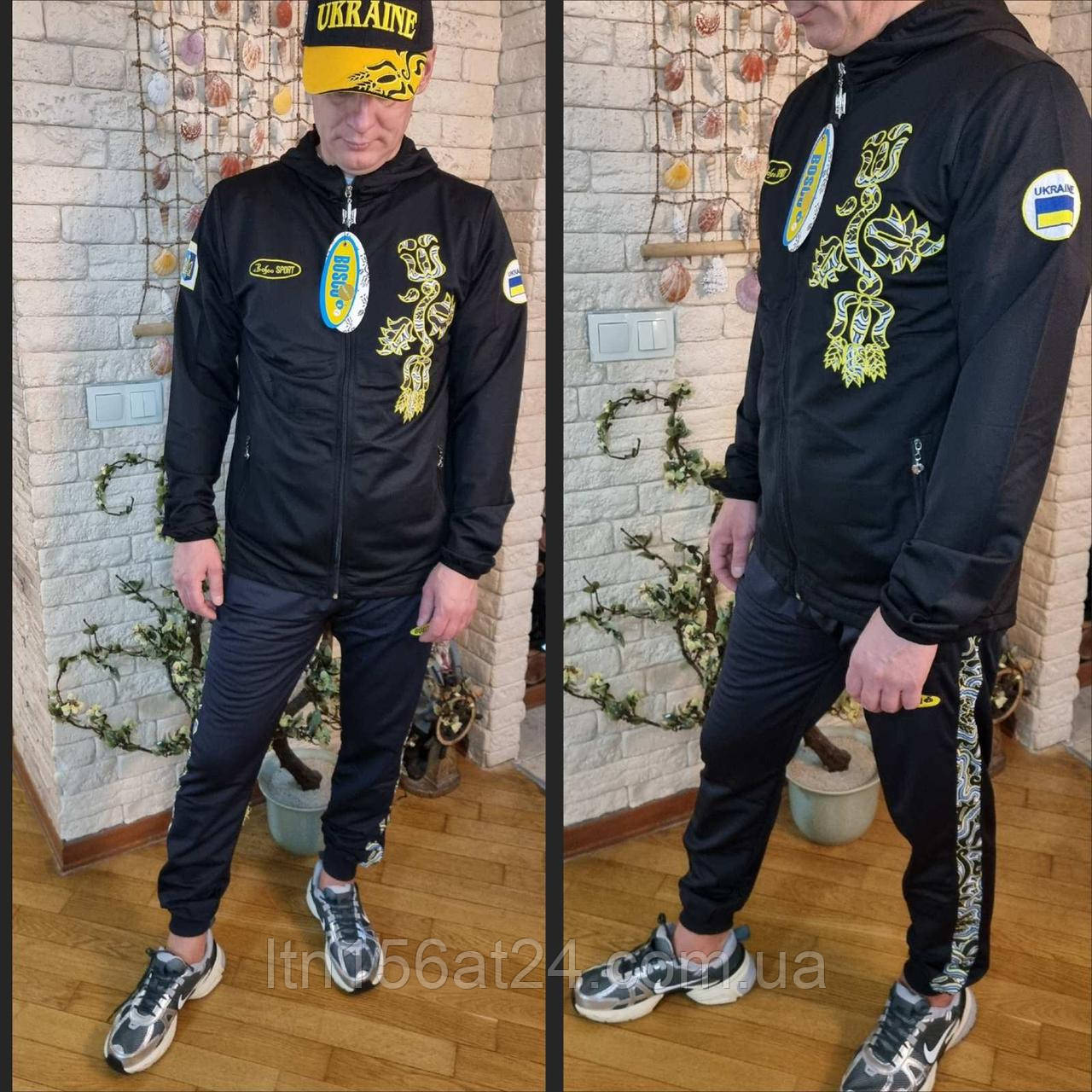 Спортивні костюми Bosco Sport Україна. Black/ 2025/26. new collection. боско Ukraine