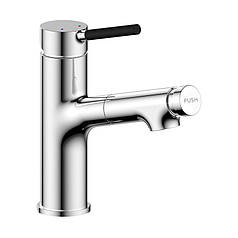 Змішувач з витяжною лійкою для умивальника Mixxus Premium Adam 001 (SH)