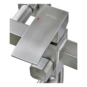 Змішувач для ванної MX AMA-006 Euro з нержавіючої сталі, фото 3