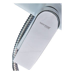 Змішувач для ванної MX Magnum 009 Euro White-Chrome, фото 3