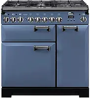 Газова плита Falcon Leckford Deluxe 90cm Niebieska LKD90DFSBCEU