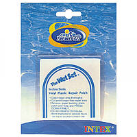 Ремкомплект для надувних виробів Intex латки 7х7 см 6 шт (59631)