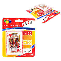 Настільна гра MiC набір карт і трьох видів гральних кубиків різнокольоровий (IGR44)