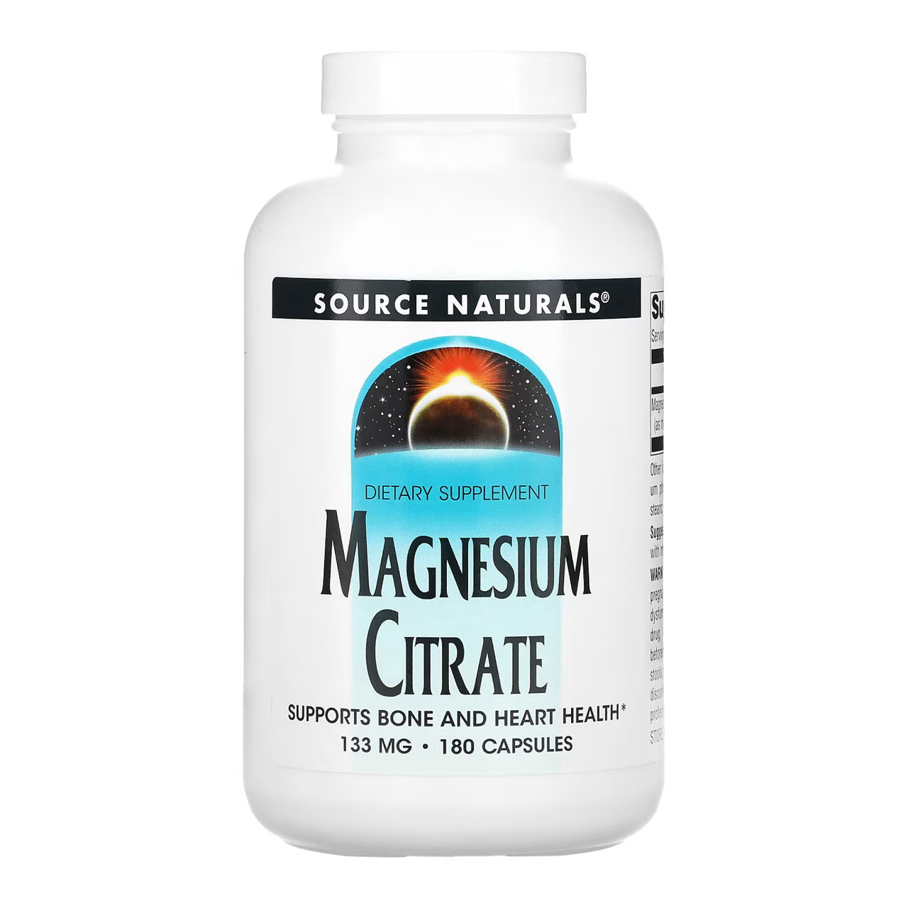 Магнію цитрат Source Naturals Magnesium Citrate 133mg - 180 caps