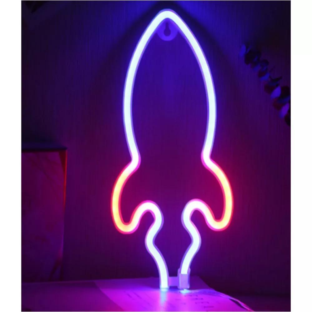 Нічний світильник Neon Amazing — Rocket