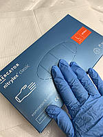 Перчатки нитриловые Mercator Nitrylex CLASSIC неопудренные, размер L 100 шт.
