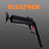Інструмент високого тиску для усунення засорів труб та раковин Bigstren 4 насадки (11739), фото 2