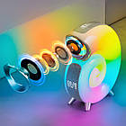 Розумна колонка-нічник (8 режимів), від USB, Bluetooth, Conch Music Light / Смарт-лампа, фото 5