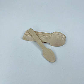 Ложка одноразова дерев'яна, 110 мм, (10 шт)