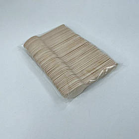 Ложка одноразова дерев'яна, 110 мм, (100 шт)