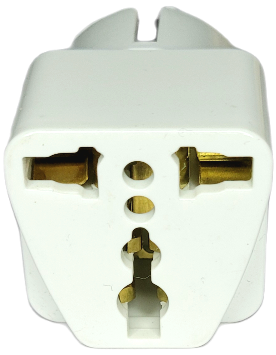 Перехідник з британської, американської, австралійської вилки на європейську (українську), фото 1