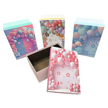 Коробка подарункова АВОСЬКА прямокутна 23*16*9,5см №42, асорті 1037Y-L