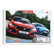 Альбом для малювання А4 40 л. Бриск на спіралі 100 г/м2 САВ-3, фото 5