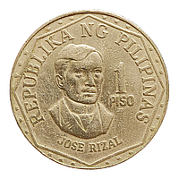 Філіппіни 1 пісо, 1982 Мітка монетного двору "BSP" - Філіппіни, Маніла