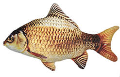 Риба Карась, м'яка дитяча іграшка, золотий, 60 см