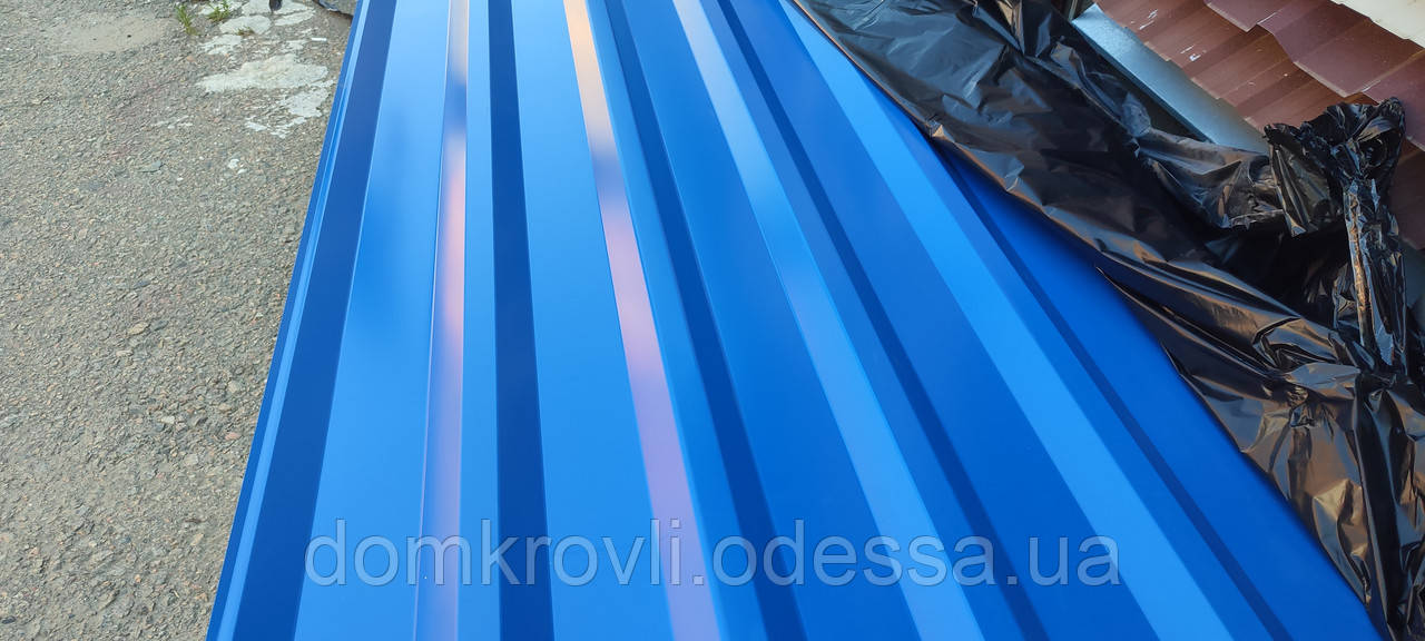 Профнастил покрівельний ПК-35 0.45 глянець 80 г/цинку гарантія 5 років