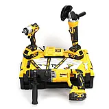 Комплект електроінструментів 3в1 DeWalt 36V Перфоратор DCH263 Шліфмашина кутова DCG413 Гайковерт DCF922 Деволт, фото 4