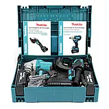 Набір електроінструментів для дому Makita Гайковерт DTW301 та Болгарка DGA504 Акумуляторний набір 2в1 36V, фото 10