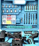 Ударний шурупокрут Bosch TSR 24-2LI 24V 6AH Акумуляторний дриль-шуруповерт Бош із набором інструментів, фото 10