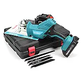 Пилка шабельна Makita JR-180 Шабельна акумуляторна пила Акумуляторна шабельна пилка макіта 18V 4.0Ah, фото 6