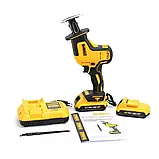 Пила шабельна DeWALT DCS312NT Акумуляторна безщіткова шабельна пила DeWALT АКБ шабельна пила 24V 4AH, фото 6