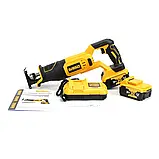 Акумуляторна шабельна пила DeWalt DCS380N 36V 6AH Пила шабельна акумуляторна DeWALT АКБ ножівка Девольт, фото 11