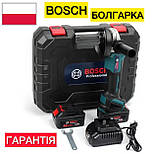 Акумуляторна кутова болгарка Bosch GWX 48V-10C 48v 125 мм Потужна компактна кутова шліфмашина Бош, фото 3